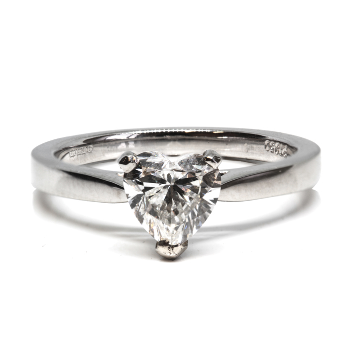Platinum 1.01ct Diamond Ring - Image 2