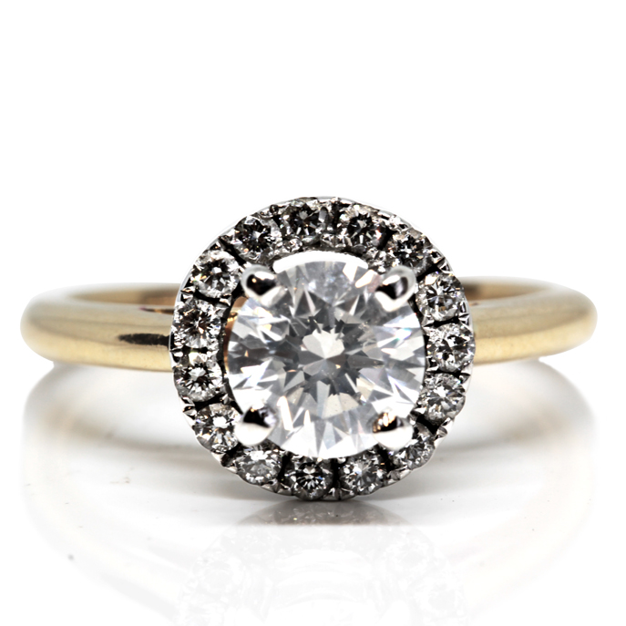 18ct Yellow Gold 1.03ct Diamond Ring - Image 2
