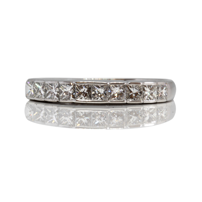 18ct White Gold Diamond Ring - Image 2