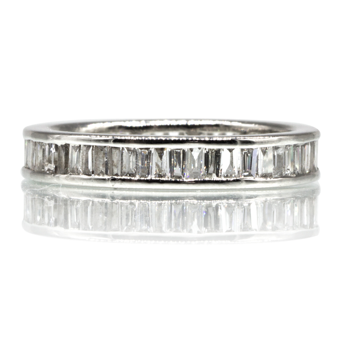 Platinum Diamond Full Set Ring - Image 2