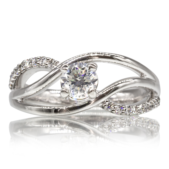 Platinum Diamond Ring - Image 2