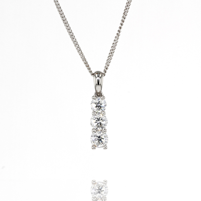 18ct White Gold Pendant