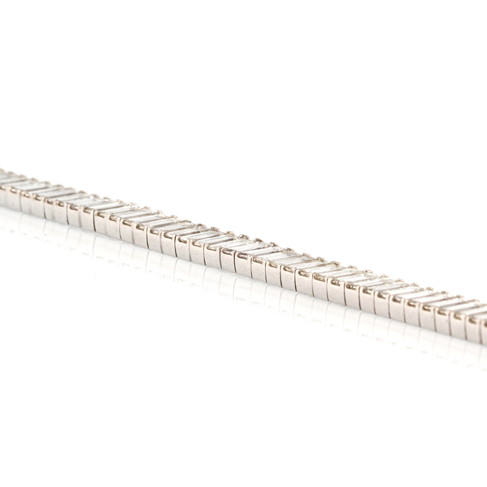 18ct White Gold Diamond Bracelet - Image 2