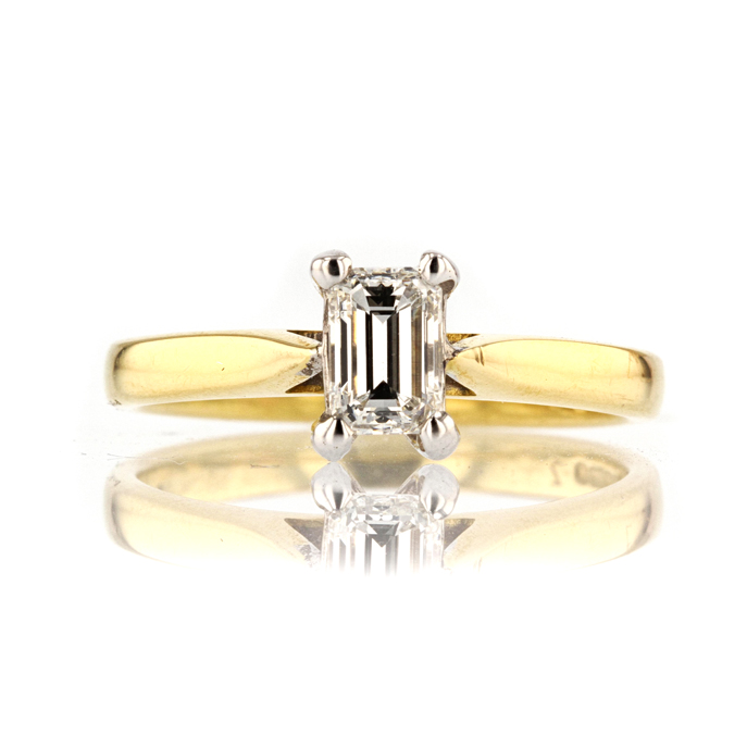 18ct Yellow Gold 0.60ct Diamond Ring - Image 2