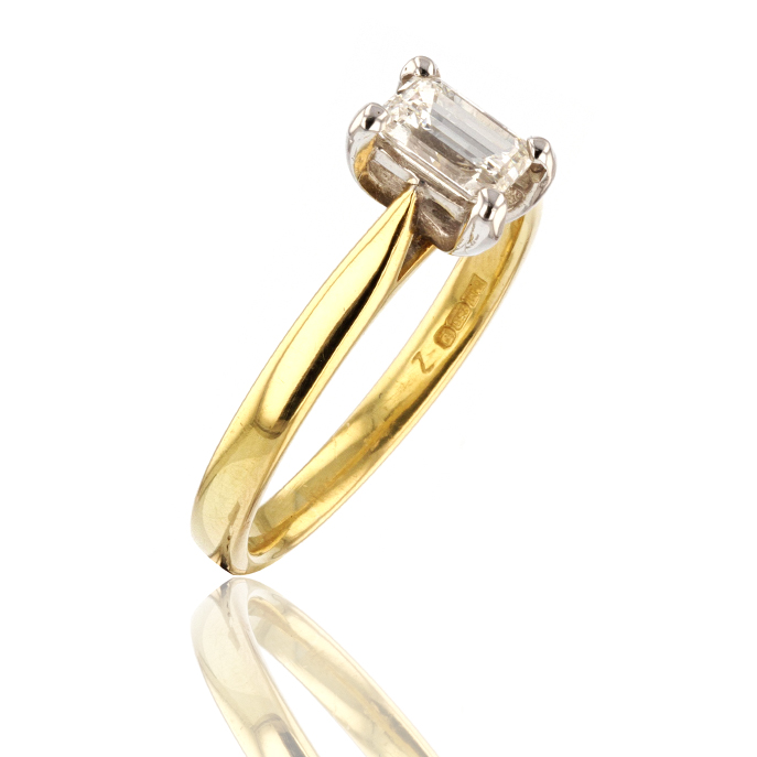 18ct Yellow Gold 0.60ct Diamond Ring