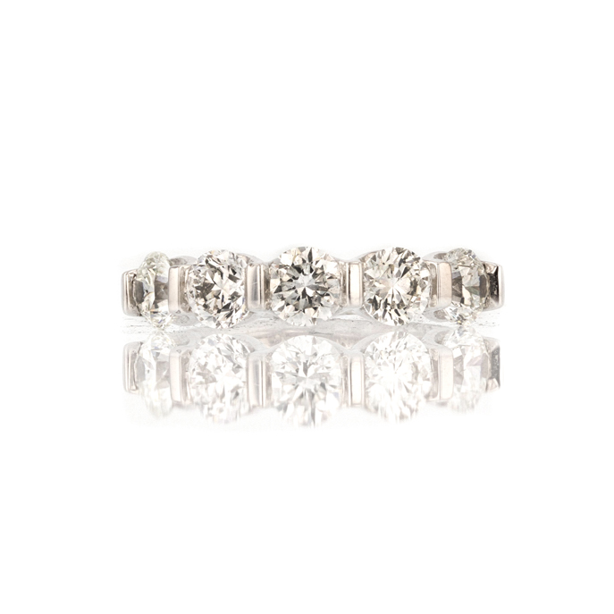 Platinum Diamond Ring - Image 2