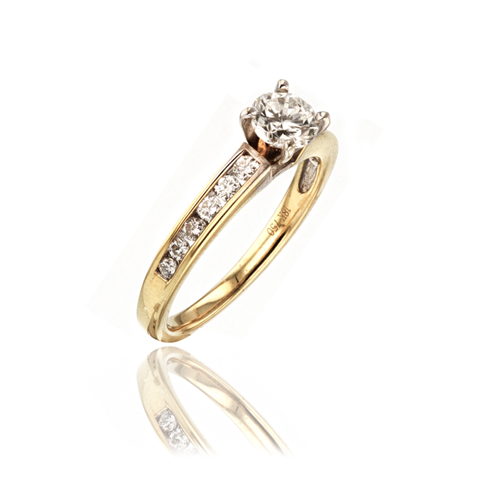 18ct Yellow Gold 0.30ct Diamond Ring