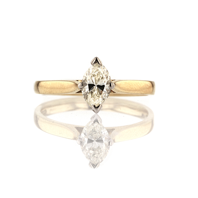 18ct Yellow Gold 0.71ct Diamond Ring - Image 2