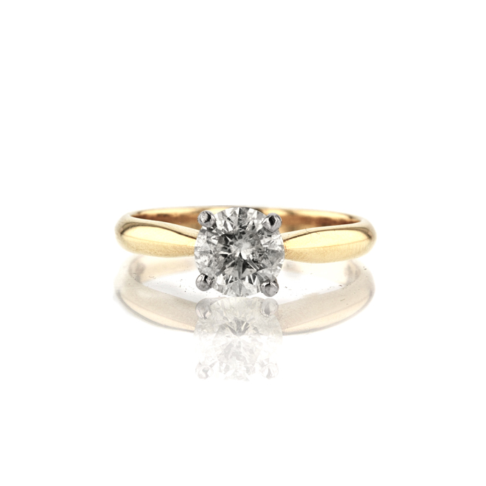 18ct Yellow Gold 1.03ct Diamond Ring - Image 2
