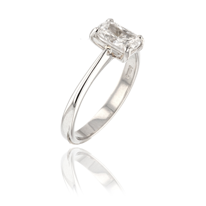 Platinum Lab Grown Diamond Ring