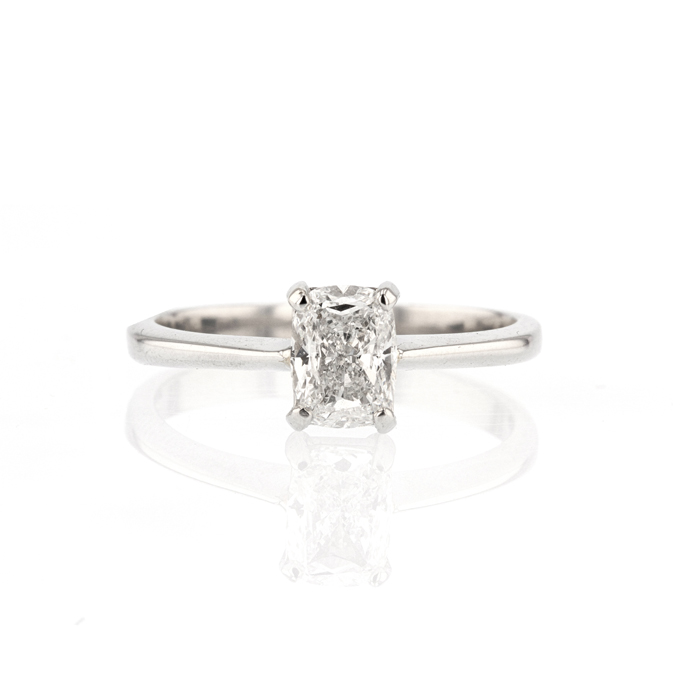 Platinum Lab Grown Diamond Ring - Image 2