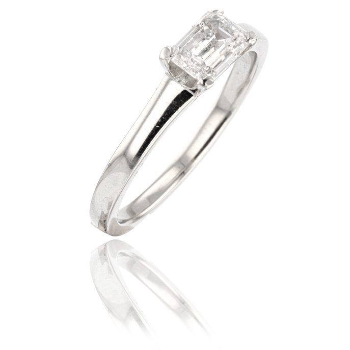 Platinum Lab Grown Diamond Ring