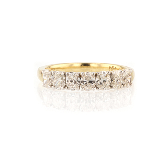 18ct Yellow Gold Diamond Ring - Image 2