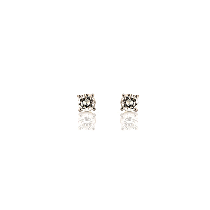 18ct Yellow Gold Diamond Earrings