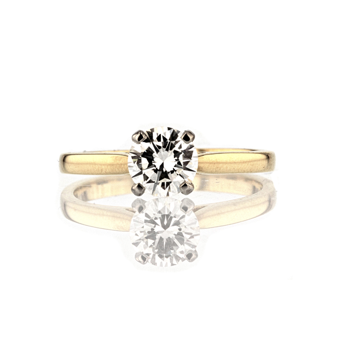 18ct Yellow Gold 1.17ct Diamond Ring - Image 2