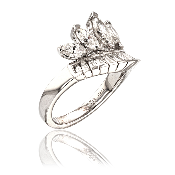 Platinum Diamond Ring