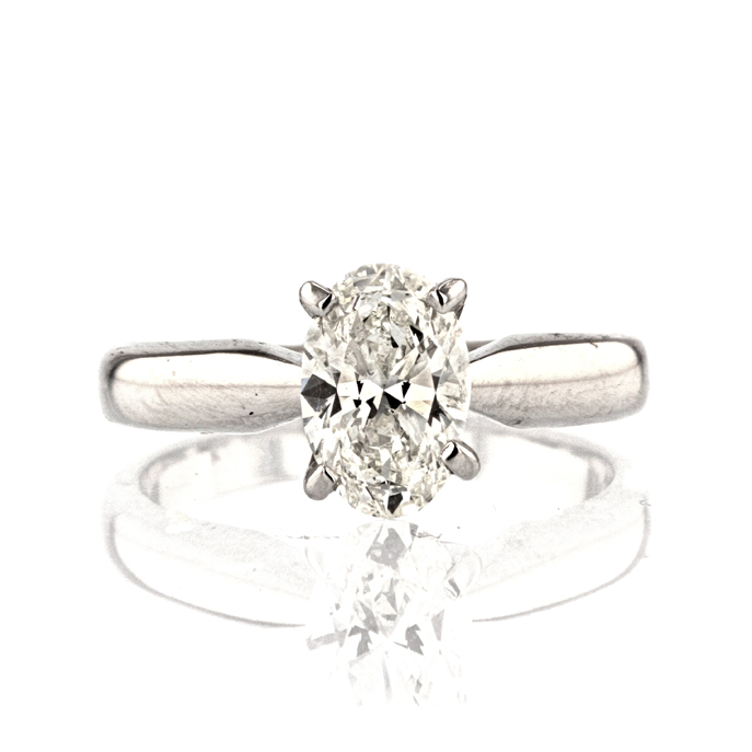 Platinum Diamond Ring - Image 2