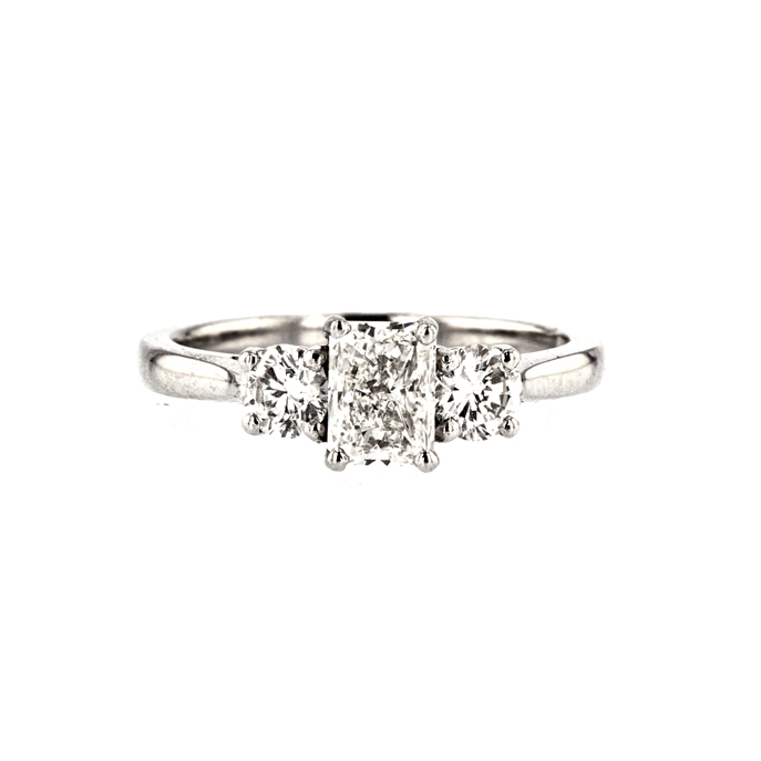 Platinum 1.27ct Diamond Ring - Image 2