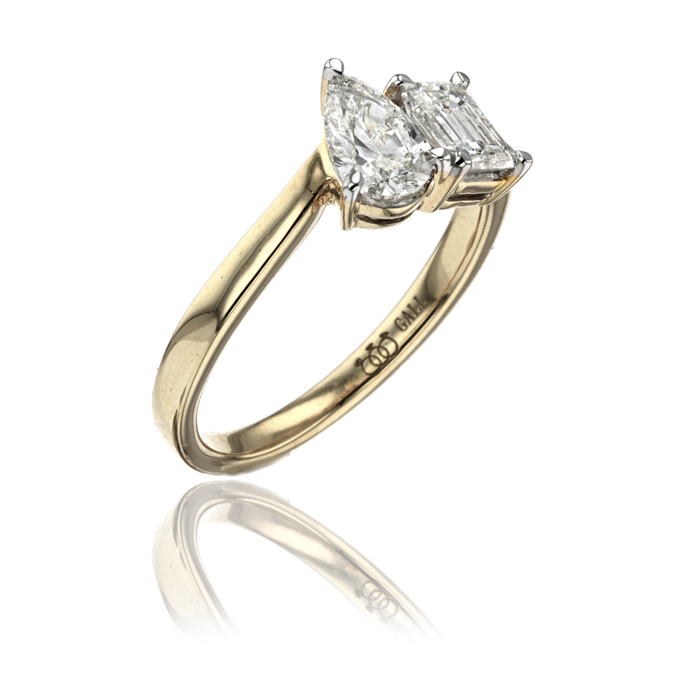 18ct Yellow Gold Diamond Ring