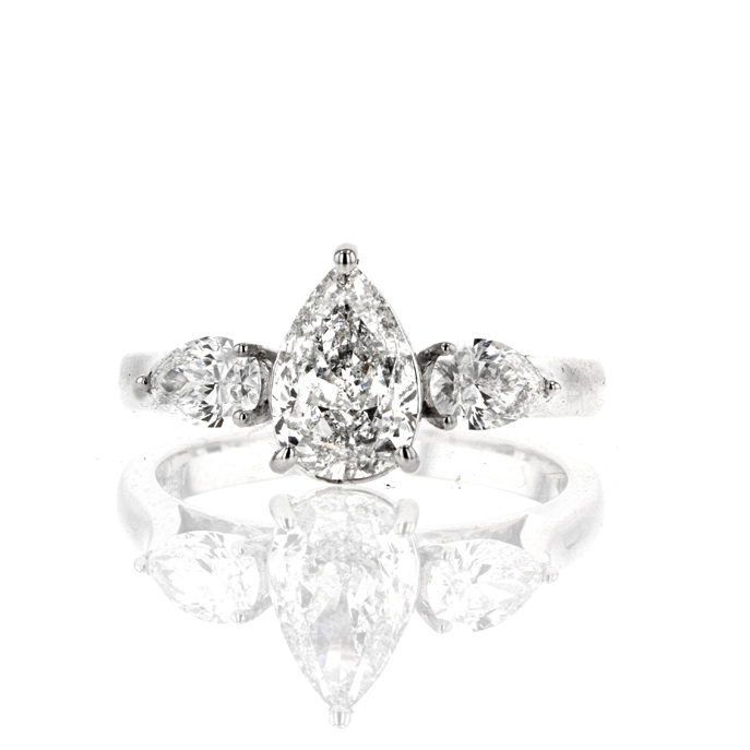 Platinum 1.20ct Diamond Ring - Image 2