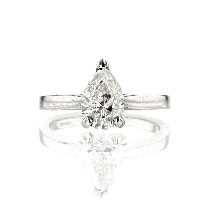 Platinum 1.50ct Diamond Ring - Image 2