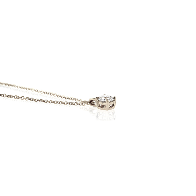 18ct Yellow Gold Lab Grown Diamond Pendant - Image 2