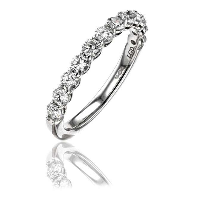 Platinum Lab Diamond Ring