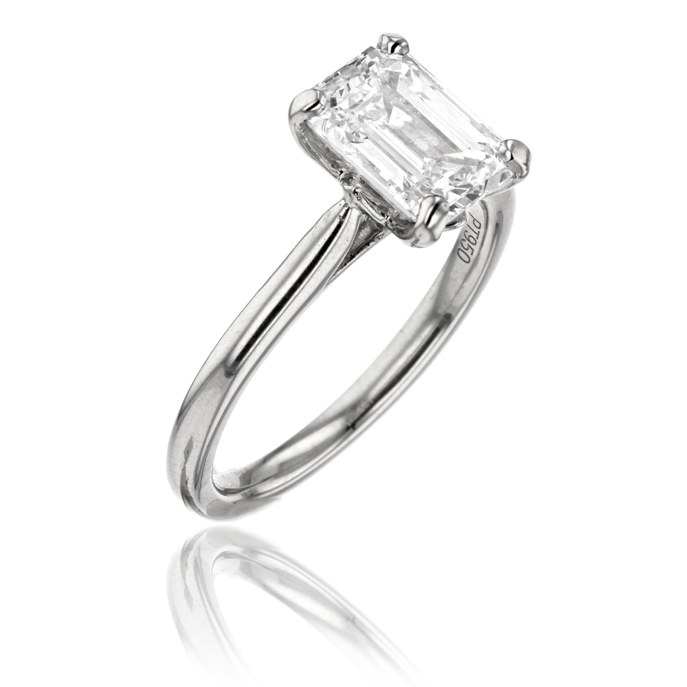 Platinum Lab Diamond Ring