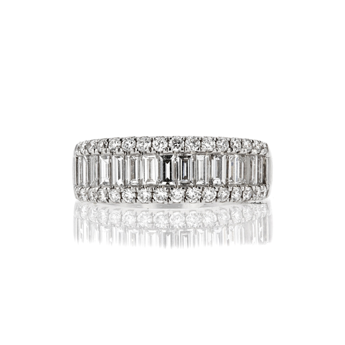 18ct White Gold Diamond Ring - Image 2