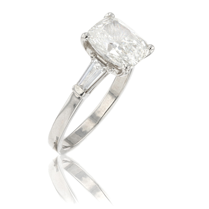 Platinum Lab Grown Diamond Ring