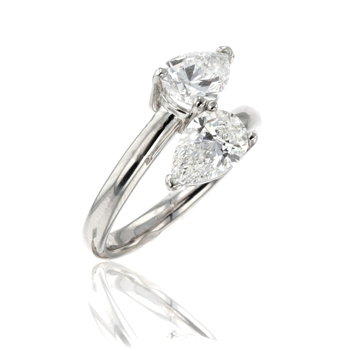 Platinum Lab Grown Diamond Ring