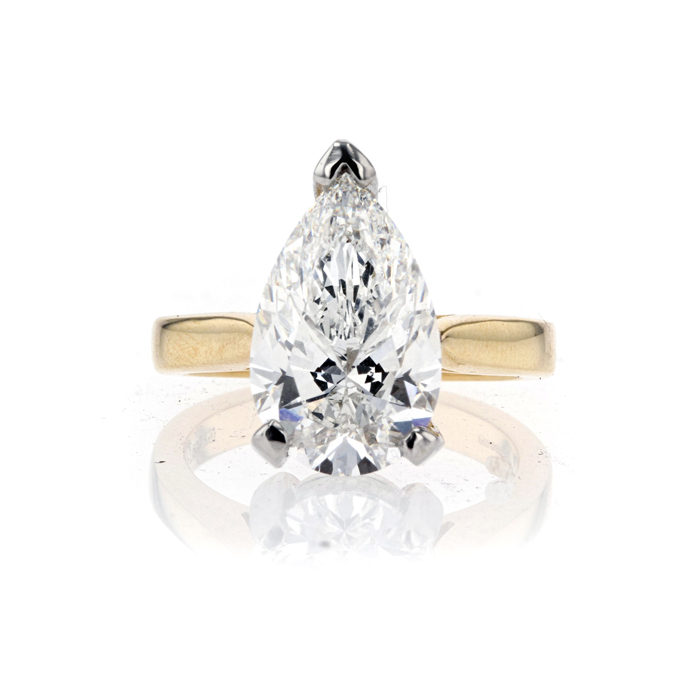 18ct Yellow Gold 5.03ct Lab Grown Diamond Ring - Image 2