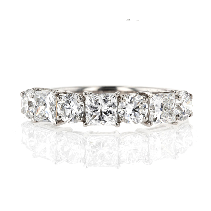 9ct White Gold Lab Grown Diamond Ring - Image 2