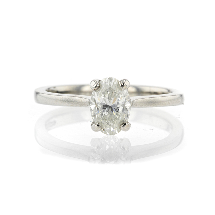 Platinum 1.18ct Diamond Ring - Image 2