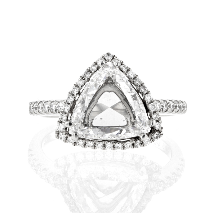 Platinum 2.65ct Diamond Ring - Image 2
