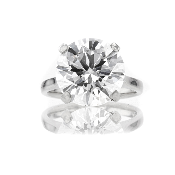 Platinum 8.00ct Lab Grown Diamond Ring - Image 2