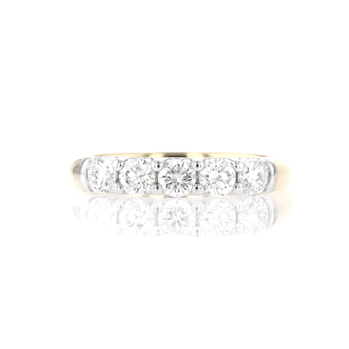 18ct Yellow Gold 0.69ct Lab Grown Diamond Ring - Image 2
