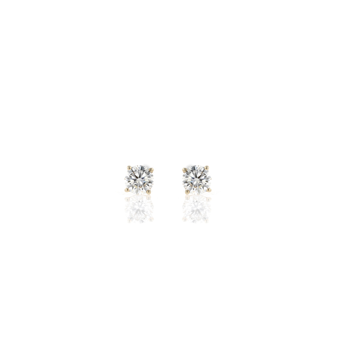 9ct Yellow Gold 1.50ct Lab Grown Diamond Stud