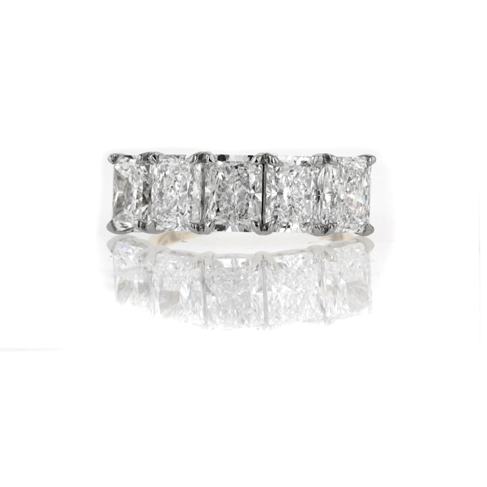 18ct Yellow Gold 5.06ct Lab Grown Diamond Ring - Image 2