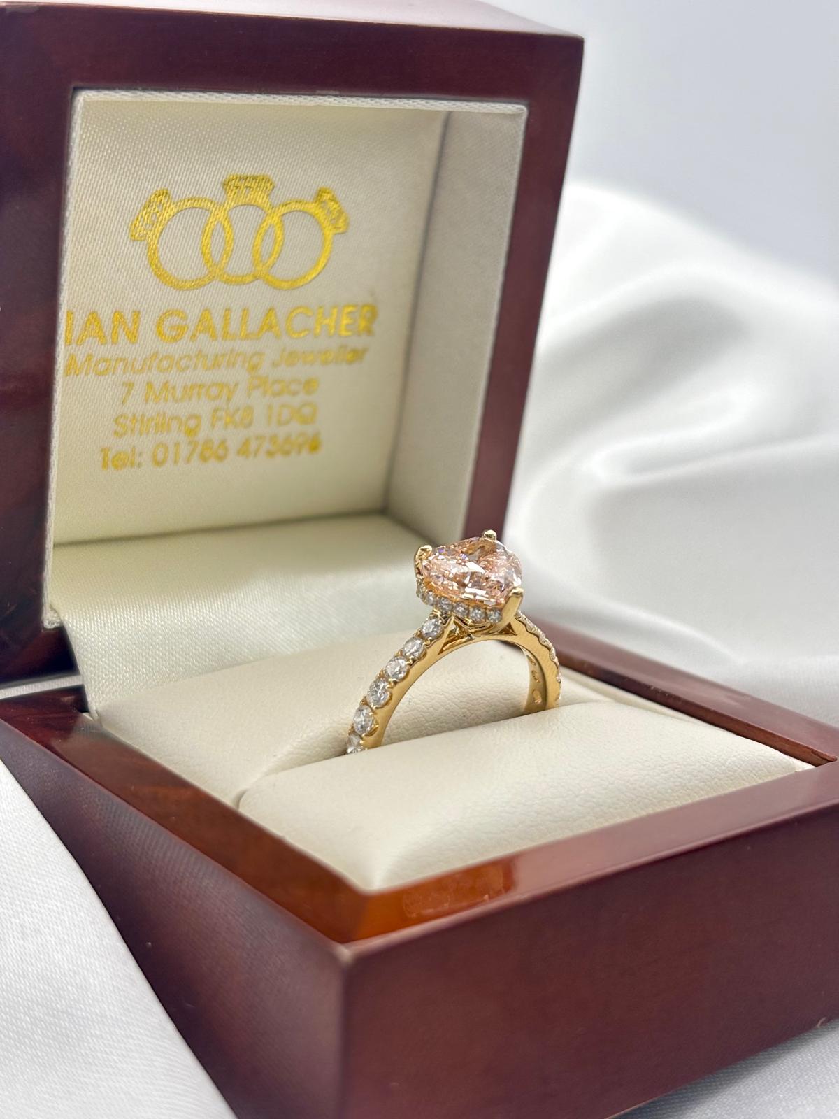 Bespoke diamond ring design