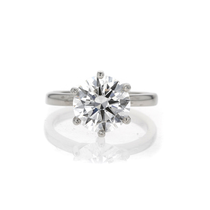 Diamond ring close-up