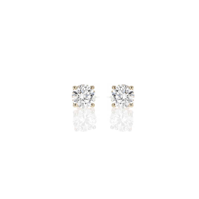 9ct Yellow Gold 0.81ct Lab Grown Diamond Studs