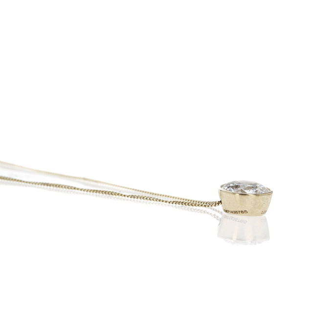 9ct Yellow gold 1.54ct Lab Grown Diamond Pendant. - Image 2
